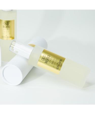 Liliya's Aroma Oud Wood Body Oil - Hydrating Perfume Oil for Soft Skin | 3.4 Fl. Oz - Unisex Fragrance - Buy Online on GoSupps.com
