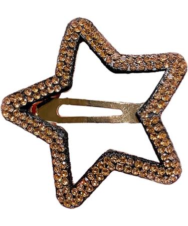 xbiez Rhinestone Star/Cloud Shape Snap Hair Clip Spring Summer Headwear for Woman Girls Taking Photo Shopping Travel Anti-slip 4 - Buy Online on GoSupps.com