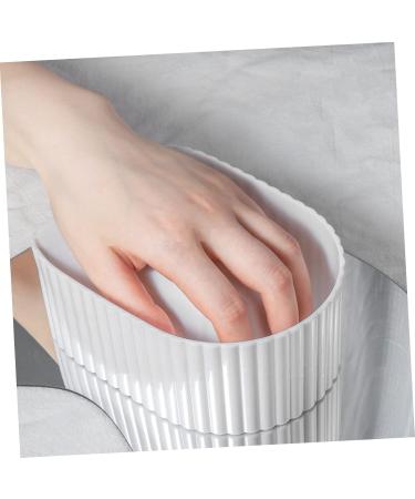 Beaupretty Nail Art Supplies hand soak bowl impresora para u as supplies soak off bowl tool dip remover tips soak bowl bowl clean polish white Manicure Tools - Buy Online on GoSupps.com