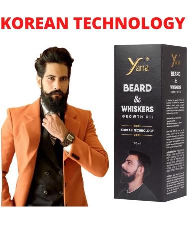  Yana Yana Best Beard Growth Oil For Men Beard Grow Oil For Men Yana Beard Oil For Men Yana Beard Oil For Growing Beard Faster By Korean Technology - Buy Online on GoSupps.com