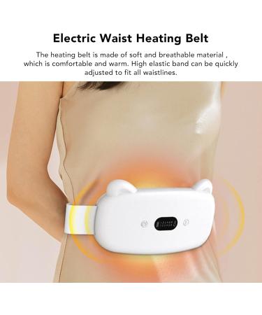 Premium Heated Waist Belt | Electric USB Hot Compress & Vibration | Adjustable Pain Relief for Menstrual Cramps - Buy Online on GoSupps.com