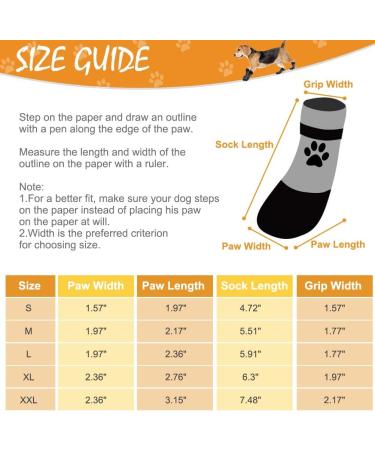BINGPET Dog Socks - Outdoor Anti Slip Paw Protector for Hardwood Floors, Waterproof with Reflective Straps, Traction Control - Grey, Large - Buy Online on GoSupps.com