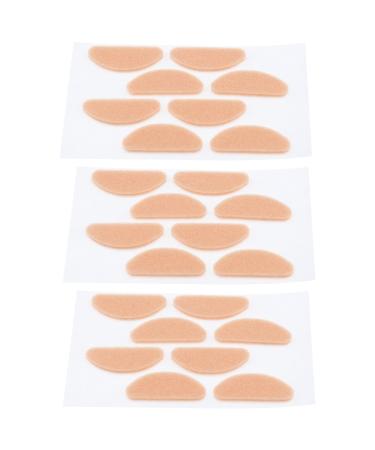 Create idea 100 pairs of nose pads made of soft sponge non -glue self -adhesive nose pillows for reading glasses sunglasses glasses 1 mm thick skin color nature