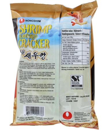 NONGSHIM - Spicy Shrimp Crackers - Multipack (20 X 75 GR) - Buy Online on GoSupps.com