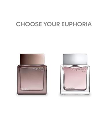 Calvin Klein Euphoria Eau de Toilette Chypre Men's Cologne With Notes of Ginger Black Basil Patchouli & Amber Long Lasting Fragrance 1.7 Fl Oz (Pack of 1) - Buy Online on GoSupps.com