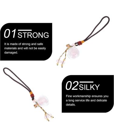 Minkissy 1pc Essential Oil Perfume Bottle Car Diffuser Auto Perfume Bottle Pendant Car Hanging Car Crystal Hanging Accessories Car Interior Ornament Crystal Car Glass Five Elements Stone Assorted Color - Buy Online on GoSupps.com