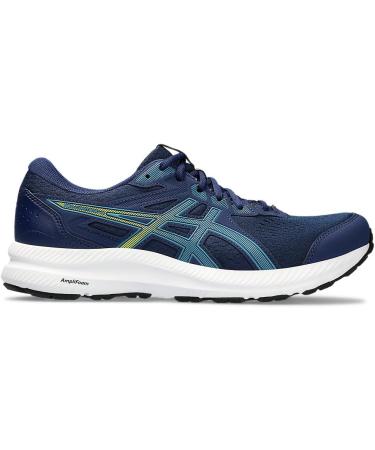 ASICS Mens Gel-Contend 8 Sneaker - 43.5 EU - Blue Expanse/Blue Teal | International Shipping Available - Buy Online on GoSupps.com