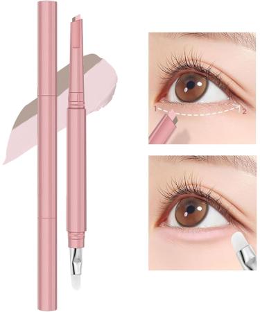  Mwqpgyh Illuminating Eye Pencil Double Ended Anti-Flake Highlighter - 2-in-1 Contour Cream and Eyeliner for Enhanced Facial Beauty Daily and Special Occasion Makeup - Buy Online on GoSupps.com