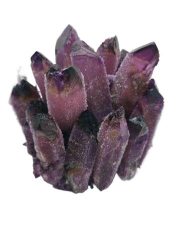 Natural Crystal Rough 300-800g Natural Purple Ghost Quartz Crystal Cluster Crystals raw Gemstone Specimen for Home&Office Decoration Synthetic (Size : 700-800g)