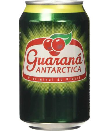 Antarctica Guarana Original do Brasil Original Guarana from Brazil Refreshing drink with an unforgettable taste 24 x 33 cl +Italian Gourmet Polpa 400 g - Buy Online on GoSupps.com