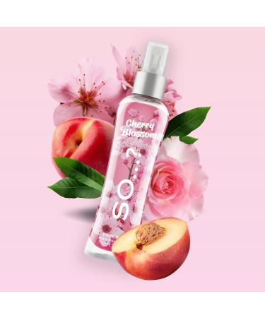 So Body Mist Kit for Women - 3 Pc Kit 3.5oz Fresh Floral Body Mist 3.5oz Cherry Blossom Body Mist 3.5oz Pink Grapefruit Body Mist - Buy Online on GoSupps.com