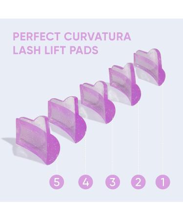 Lash Lift Pads - Reusable Silicone Eyelash Perm Rods | No Glue Flexible Curler in Little Purple - Buy Online on GoSupps.com