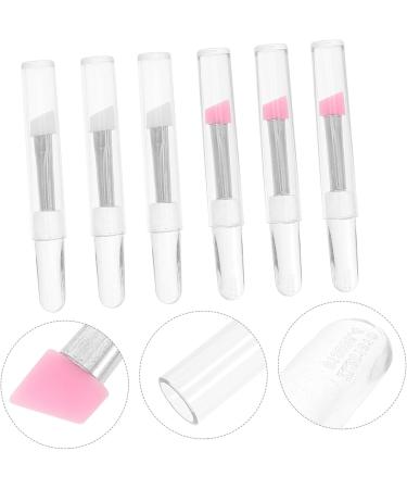 Baluue Perm Mascara Brush Lip Balm Applicator Cream Eyeshadow Brush Small Eyeshadow Brush Eye Cream Plastic - Buy Online on GoSupps.com