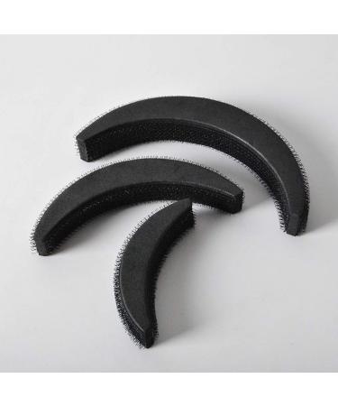 Rachlicy 6-Piece Moon-Shaped Hair Volume Blocks | Beehive Styler Accessories for Women & Girls | Black Hair Styling Tools - Buy Online on GoSupps.com