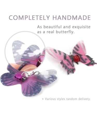 Shop Songway 10-Piece Butterfly Cat Toys - Interactive Replacement Pendants with Bells for Kittens & Cats - Buy Online on GoSupps.com