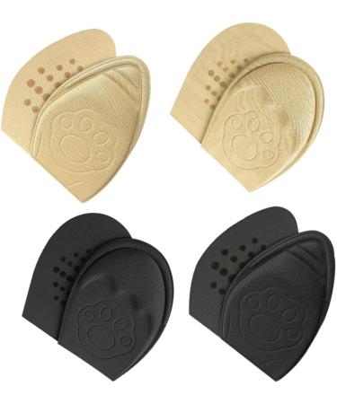 Shop NOLITOY 8 Pairs Forefoot Half Size Adhesive Pads for Bunion & Neuroma Relief - Comfortable Metatarsal Cushions for Men & Women - Buy Online on GoSupps.com