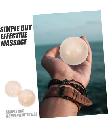 Buy Beavorty 2-Pack Jade Fitness Handballs - Crystal Massage Balls for Wellness & Exercise | Perfect Healthy Gifts - Buy Online on GoSupps.com