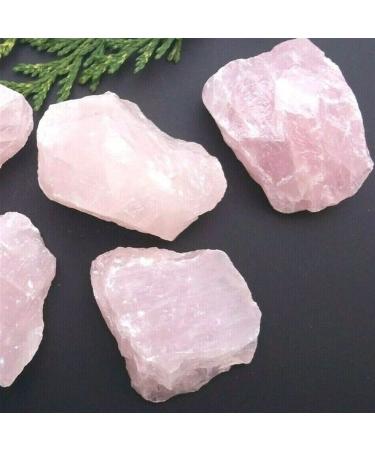 Natural Crystal Rough Home Decor 50g/100g Natural Rough Rose Quartz Crystals Raw SpecimenReiki Love Stone 1pcs Gifts Natural Crystal Natural Stones Household (Size : 40-60g)