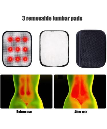 Buy Wgust Turmalin Self-Heating Magnetic Therapy Back Support Belt - XXL for Pain Relief & Posture Correction | International Shipping Available - Buy Online on GoSupps.com