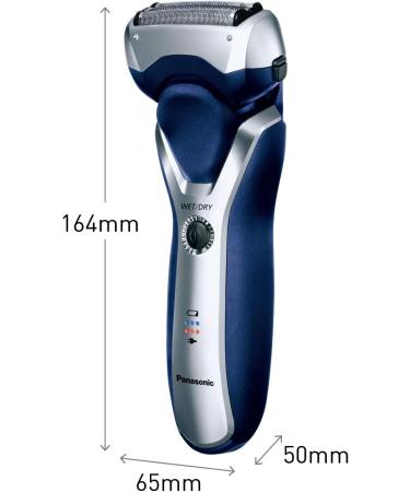 Panasonic ES-RT37 Wet/Dry Rechargeable Electric Shaver for Men - Grey - Buy Online on GoSupps.com