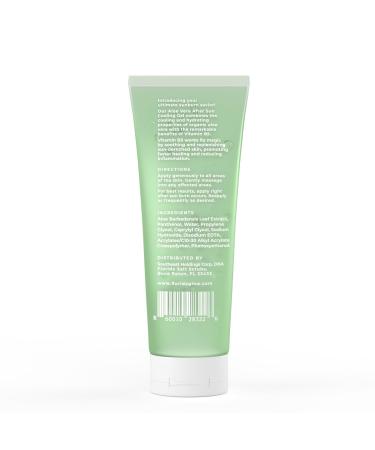 Organic Aloe Vera After Sun Gel - Sunburn Relief & Moisturizer - 98% Pure Vitamin B5 Enriched Non-Sticky Formula by Florida Glow - Buy Online on GoSupps.com