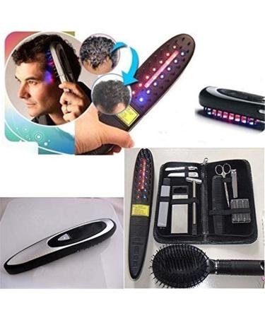 JHKJ Hand Electric Massage Comb for Hair Growth & Thickening - Infrared Treatment for Healthy Hair - Buy Online on GoSupps.com