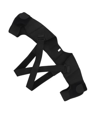 Posture Corrector Double Shoulder Support Brace - Adjustable Sweat-Wicking Injury Prevention Strap for Fitness & Running (S - Buy Online on GoSupps.com