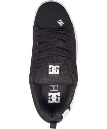 DC Shoes Men's Court Graffik Sneaker 39 EU Black - Buy Stylish and Comfortable Sneakers Online International Shipping Available - Buy Online on GoSupps.com