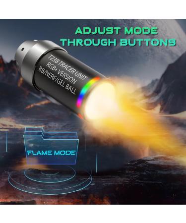 T238-RGB+ Airsoft Tracer Unit - Spitfire Tactical Tracer for Airsoft NERF & Gel Blasters - High Performance in Black - Buy Online on GoSupps.com
