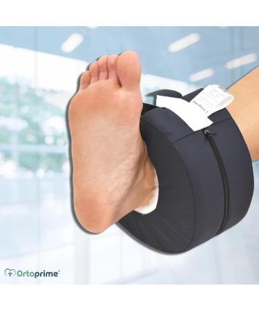 Ortoprime 2 Round Antidecubitus Heel Cushion | Waterproof Ergonomic Padding for Elbows & Feet | Adjustable Orthopedic Pressure Relief - Buy Online on GoSupps.com