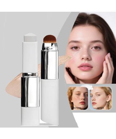 Gcngifrg Korean Color Changing Foundation Stick with Brush Head V White Cover Cream for Full to Medium Coverage All Skin Types Nongreasy Base Makeup Natural - Buy Online on GoSupps.com