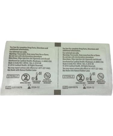 Curity Alcohol Prep Pad 2-Ply Medium (200 Count) - Part No. 5750 | 200 Per Box - Buy Online on GoSupps.com