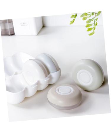 Beavorty 5 Sets travel bottle travel lotion container portable lotion jar airtight lotion storage bottle sealing lotion jar makeup accessories travel supply cream bottle white airless - Buy Online on GoSupps.com