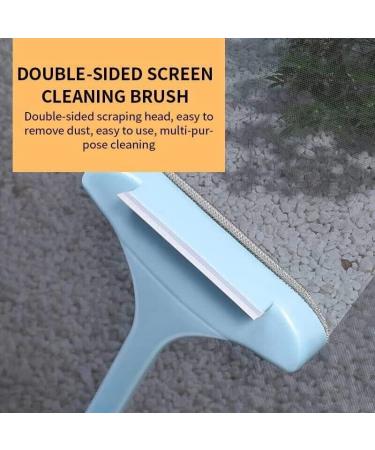 TEAFIRST Multifunctional Glass Cleaner Screen Brush Double Sided Window Cleaning Tool (Blue - Small) - Buy Online on GoSupps.com