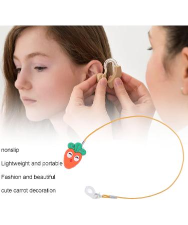 Buy Hearing Aid Clip Anti-Lost Lanyard for Kids | Single-Ear Hearing Aid Accessory | Sweet Carrot Design - Buy Online on GoSupps.com