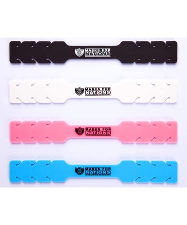 Adjustable mask holder set with 4 colors Extension for mouth protection mask hook mask extension Neck holder mask extension mask holder mask band rear head holder ears accelerator