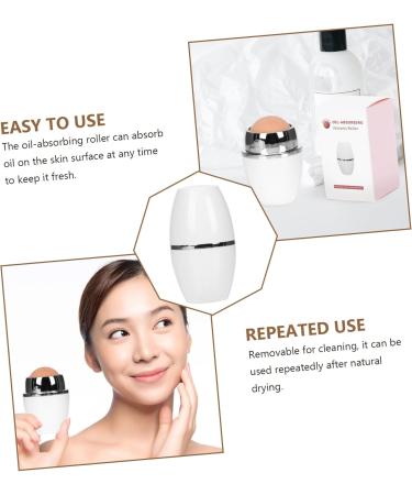 FOMIYES 3 Pcs Facial Oil Absorbing Ball Face Tools Oil- Absorbing Volcanic Face Roller Facial Roller Oily 5x2.8cmx3pcs Whitex3pcs - Buy Online on GoSupps.com