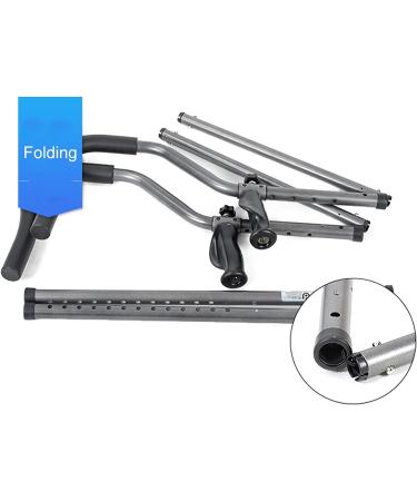 Underarm Crutches Adult Crutches for Men and Women Foldable Walking Crutches with Double Shock Absorber for The Elderly and The Disabled 127 It's so Kind of You Safehappy Smooth Sailing 108 - Buy Online on GoSupps.com