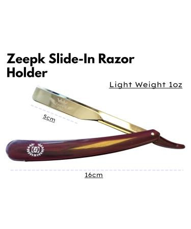 Blue Zeepk USA Barber Straight Razor Shaving Blade - Buy Online on GoSupps.com