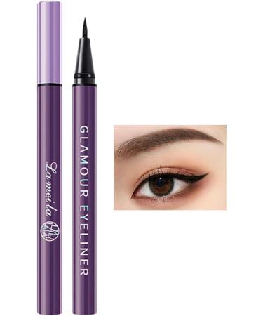 Waterproof Black Eyeliner - Fine Tip Waterproof Women Black Eye Liners - Long Wear Eye Cosmetics for Beginner Friendly Eyeliner for Carnival Weddings Travel Guanglu - Buy Online on GoSupps.com