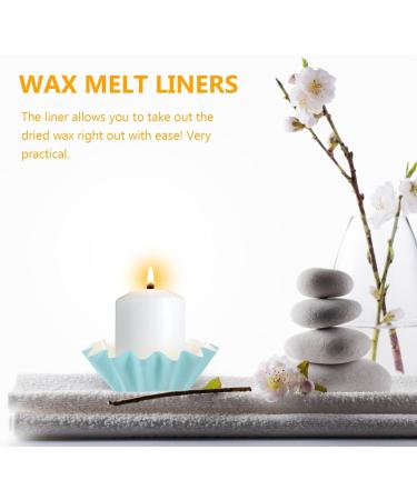 Garneck 200 Wax Paper Cups - Wax Melting Containers for Candle Making & Home Fragrance Accessories - Buy Online on GoSupps.com