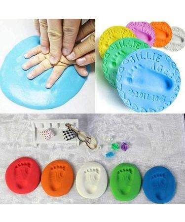 Stylebest Baby Handprint Footprint Keepsake Kit - DIY Baby Care Inkpad & Soft Clay for Children - Buy Online on GoSupps.com