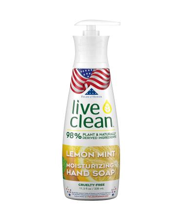 Live Clean Lemon Mint Liquid Hand Soap 11.3oz Lemon Mint 11.3 Fl Oz (Pack of 1)