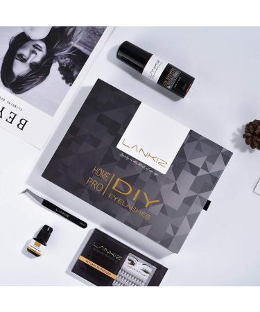 DIY Lash Extension Kit - LANKIZ Luxury Eyelash System for Home Use - Includes Individual Lashes, Glue & Tools - Buy Online on GoSupps.com