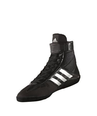 adidas Combat Speed 5 Black/Silver Wrestling Shoes (BA8007) Black/Silver Metallic/Black 13