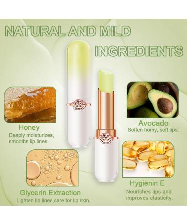 BINGBRUSH Avocado Green Color Changing Lipstick Queen PH Mood Long Lasting Lip Gloss Set for Women - 2 Count - Buy Online on GoSupps.com