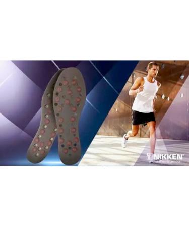 Nikken Kenko mStrides 20211 Magnetic Therapy Shoe Insoles - Relaxation, Balance, Improved Blood Circulation - Large (Sizes 7-13) - Buy Online on GoSupps.com