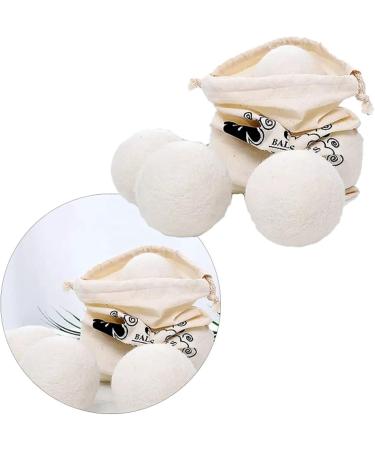 Wool Laundry Balls - Reusable Fabric Softener for Quick Drying Baby Clothing - Eco-Friendly & Sustainable Care - Buy Online on GoSupps.com