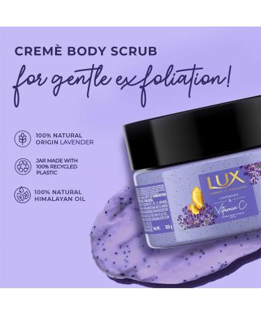 Le.X LAVENDER & VITAMIN C BODY SCRUB. (300gm) / Le.x Body Wash for Fragrant Skin/Black Orchid Scent & Juniper Oil. (245 ml)/ Combo saver pack - Buy Online on GoSupps.com