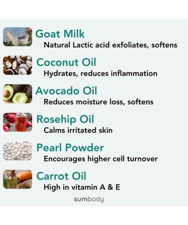 Natural Goat Milk Probiotic Soap Bars - Age Defying Sensitive Skin Acne Relief Cruelty Free All Skin Types - Buy Online on GoSupps.com